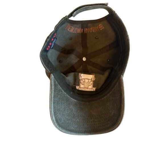 Bucks County Deer Logo Embroidered Cap Adjustable Strap OTTO Brand 100% Cotton O - Picture 4 of 6